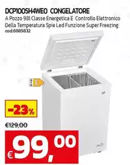 LG - DCP100SH4WEO Congelatore LG - DCP100SH4WEO Congelatore