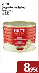 Mutti - Doppio Concentrato Di Pomodoro Mutti - Doppio Concentrato Di Pomodoro