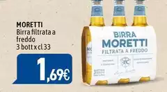 Moretti - Birra Filtrata A Freddo