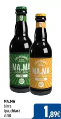 Ma.ma - Birra Ipa. Chiara Ma.ma - Birra Ipa. Chiara