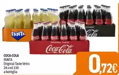 Coca Cola - Original Taste Vetro A Bottiglia Coca Cola - Original Taste Vetro A Bottiglia