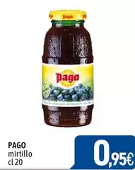 Pago - Mirtillo Pago - Mirtillo