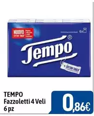Tempo - Fazzoletti 4 Veli Tempo - Fazzoletti 4 Veli