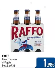 Raffo - Birra Con Orzo Di Puglia Raffo - Birra Con Orzo Di Puglia