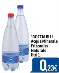Gocciablu - Acqua Minerale Frizzante/ Naturale Gocciablu - Acqua Minerale Frizzante/ Naturale