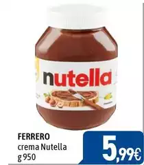Ferrero - Crema Nutella Ferrero - Crema Nutella