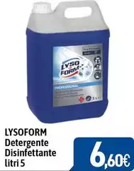 Lysoform - Detergente Disinfettante