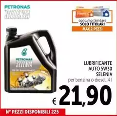 Petronas - Lubrificante Auto 5w30 Petronas - Lubrificante Auto 5w30