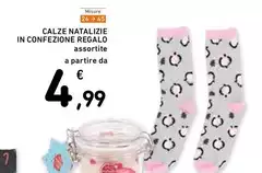 Calze Natalizie In Confezione Regalo Calze Natalizie In Confezione Regalo