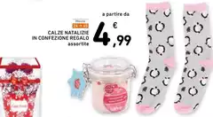 Calze Natalizie In Confezione Regalo Calze Natalizie In Confezione Regalo