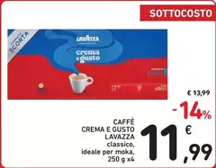 Lavazza - Caffè Crema E Gusto Lavazza - Caffè Crema E Gusto