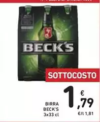 Becks - Birra Becks - Birra