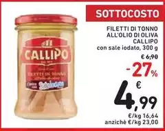 Callipo - Filetti Di Tonno All'Olio Di Oliva Callipo - Filetti Di Tonno All'Olio Di Oliva