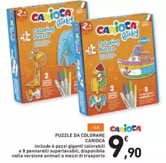 Carioca - Puzzle Da Colorare Carioca - Puzzle Da Colorare