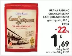 Latteria Soresina - Grana Padano Gran Soresina Latteria Soresina - Grana Padano Gran Soresina