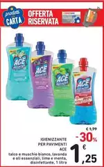 Ace - Igienizzante Per Pavimenti Ace - Igienizzante Per Pavimenti