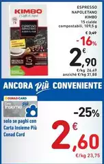 Kimbo - Espresso Napoletano Kimbo - Espresso Napoletano