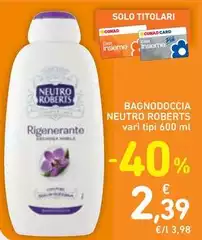 Neutro Roberts - Bagnodoccia Neutro Roberts - Bagnodoccia