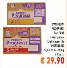 Pampers - Pannolini Progressi Pampers - Pannolini Progressi
