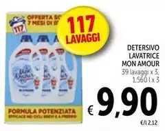 Mon Amour - Detersivo Lavatrice Mon Amour - Detersivo Lavatrice