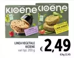 Kioene - Linea Vegetale Kioene - Linea Vegetale