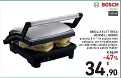 Bosch - Griglia Elettrica Russell Hobbs Bosch - Griglia Elettrica Russell Hobbs