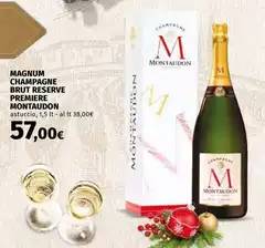 Magnum - Champagne Brut Reserve Premiere Magnum - Champagne Brut Reserve Premiere