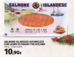 Salmone Islandese Affumicato Con Legno Di Faggio The Iceland Salmone Islandese Affumicato Con Legno Di Faggio The Iceland