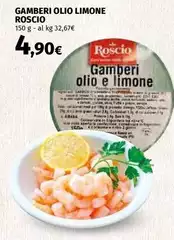 Roscio - Gamberi Olio Limone