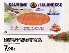 Salmone Islandese Affumicato Con Legno Di Faggio The Iceland Salmone Islandese Affumicato Con Legno Di Faggio The Iceland