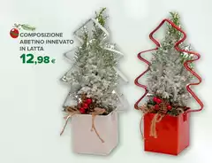 Abetino Innevato In Latta Abetino Innevato In Latta