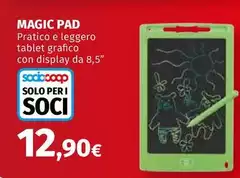 Solo - Magic Pad Pratico E Leggero Tablet Grafico Con Display