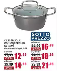 Casseruola Con Coperchio Kerami Casseruola Con Coperchio Kerami