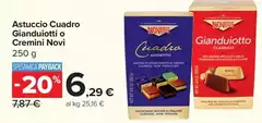 Novi - Astuccio Cuadro Gianduiotti O Cremini Novi - Astuccio Cuadro Gianduiotti O Cremini
