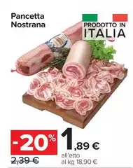 Pancetta Nostrana Pancetta Nostrana