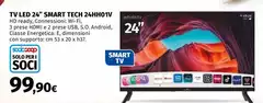 Smart technologies - Tv Led 24" 24hh01v Smart technologies - Tv Led 24" 24hh01v