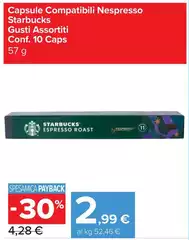 Starbucks - Capsule Compatibili Nespresso Starbucks - Capsule Compatibili Nespresso