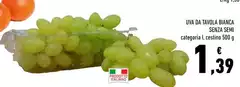 Semi - Uva Da Tavola Bianca Senza Semi - Uva Da Tavola Bianca Senza
