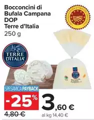 Terre d'Italia - Bocconcini Di Bufala Campana DOP Terre d'Italia - Bocconcini Di Bufala Campana DOP