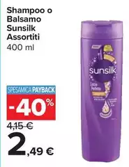Sunsilk - Shampoo O Balsamo