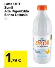 Parmalat - Latte UHT Zymil Alta Digeribilità Senza Lattosio Parmalat - Latte UHT Zymil Alta Digeribilità Senza Lattosio