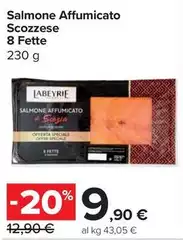 Labeyrie - Salmone Affumicato Scozzese 8 Fette Labeyrie - Salmone Affumicato Scozzese 8 Fette