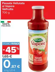 Valfrutta - Passata Vellutata Al Vapore Valfrutta - Passata Vellutata Al Vapore