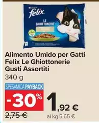 Purina - Alimento Umido Per Gatti Felix Le Ghiottonerie Purina - Alimento Umido Per Gatti Felix Le Ghiottonerie