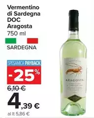 Cantina Santa Maria La Palma - Vermentino Di Sardegna DOC Aragosta Cantina Santa Maria La Palma - Vermentino Di Sardegna DOC Aragosta