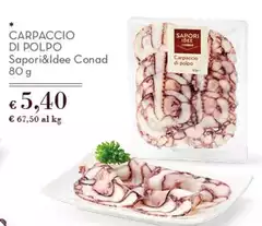 Sapori - Carpaccio Di Polpo &Idee Sapori - Carpaccio Di Polpo &Idee