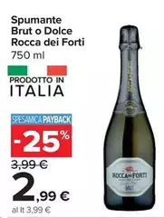 Rocca dei forti - Spumante Brut O Dolce Rocca dei forti - Spumante Brut O Dolce