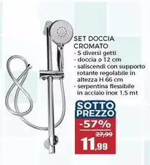 Set Doccia Cromato Set Doccia Cromato