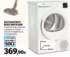 Beko - Asciugatrice Bmtr38w