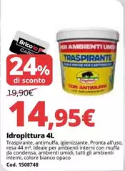Idropittura 4l Idropittura 4l